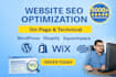 do complete onpage SEO optimization for higher google rankings
