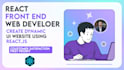be your react front end developer