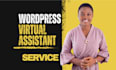 be your wordpress virtual assistant, instagram carousel, SMM and admin support