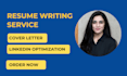 write, edit your teaching resume and cover letter