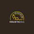 design popular amazing nice holistic bee logo for you