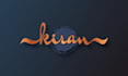 create a calligraphy logo design