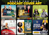 create a professional podcast cover design