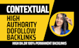 do high authority seo dofollow contextual backlinks