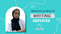 write medical articles and medical blog posts