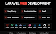 fix bugs, develop and upgrade laravel