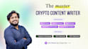 be your crypto content writer