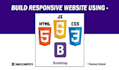 do frontend web development in HTML CSS javascript