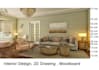 create interior mood board, 2d floor plan, or shopping list