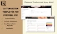 create custom notion template expert for you