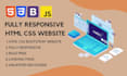 design html css javascript bootstrap and laravel website