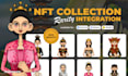 create nft culture art unique, metadata, and generate for your collection