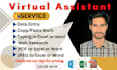 be your perfect data entry expert and virtual assistance