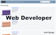 create your web application using django