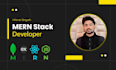 do mern stack website as mern stack developer node react mongodb express