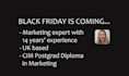 create a black friday email marketing campaign in klaviyo or mailchimp