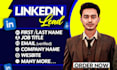 do b2b leads, linkedin leads generation and data entry