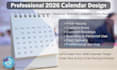 design a professional 2026 calendar