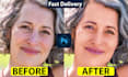 remove wrinkles, blemishes, flaways, dark circles, glare, unwanted spots