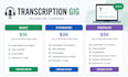 deliver expert level accurate transcription with timestamps