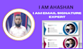 create professional clickable html email signature