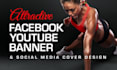 design dynamic youtube banners for fitness channels