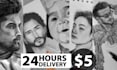draw a realistic drawing, sketch, portrait in 24 hours