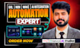 automate your business using ai, gohighlevel, n8n and make com
