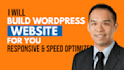 design responsive wordpress website or blog for you
