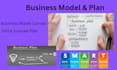 prepare business model and initial business plan for you