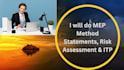 prepare mep method statements, risk assessment and project due diligence reports