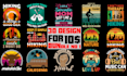 make bulk best custom trendy t shirt design bundle