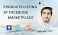 list products at facebook marketplace