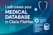 create your medical database in claris filemaker