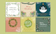 make beautiful christmas greeting card for you