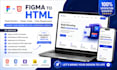 convert figma to html CSS bootstrap5 responsive html website