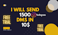 send instagram dms to your targeted audience