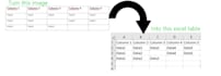 extract tabular data from image or PDF into CSV, json etc