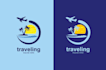 create fantastic travel logo with fastest delivery