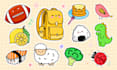 create hand drawn doodle icons, doodle illustrations
