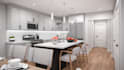create a custom kitchen rendering