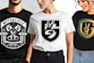 design top 1 trendy tshirt graphics or tshirt design
