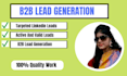 do targeted linkedin b2b lead generation