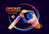 design modern cricket logo