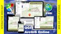 develop interactive web gis dashboards and custom map applications