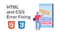 fix HTML and CSS on your website