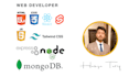 create a responsive website in react HTML CSS javascript node js