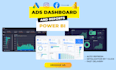 create facebook, instagram, google ads dashboards in power bi