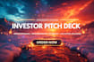 design investor pitch deck and funding powerpoint presentation