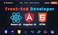 be your reactjs, angularjs or html developer